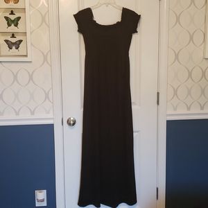 Lucca Lane Black Maxi Dress
